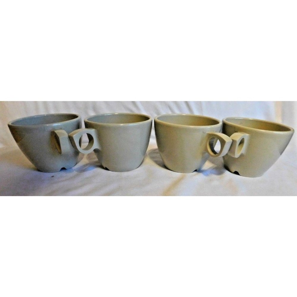 Vintage Prolon Ware 9933 Melamine Coffee Cups